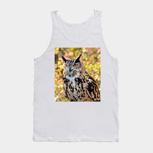 Eurasian Eagle Owl Tank Top